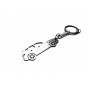 Keychain Mazda 3 I 5D 2003-2009 - (type STEEL)